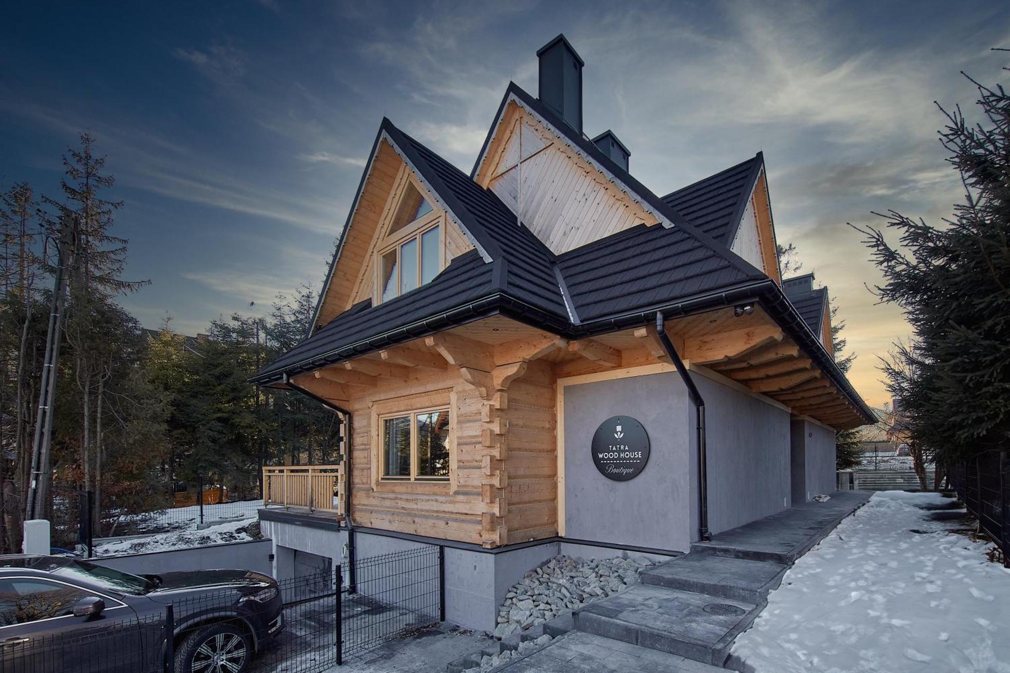 Tatra Wood House Boutique Villa Zakopane Eksteriør bilde